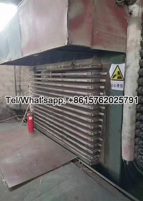 Used plywood hot press machine for sell