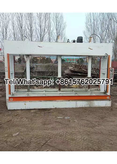 used small pressure furniture cold press machine