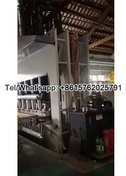 used short cycle press machine for melamine lamination