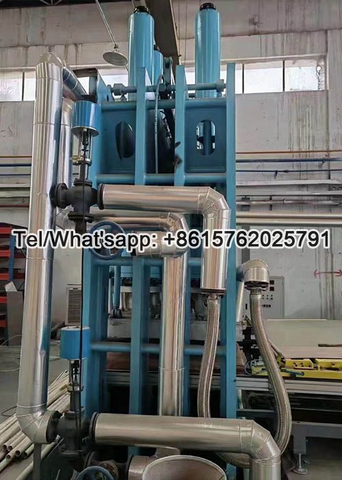 China used short cycle lamination pressing line